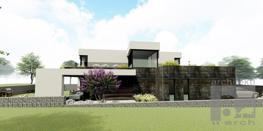 Dom v miernom svahu P81